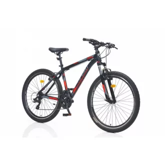   Corelli Via 1.1 27.5er 20" férfi MTB könnyűvázas kerékpár Fekete-Piros