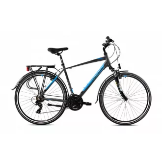   Capriolo Roadster Man 1.0 férfi trekking kerékpár 20" Grafit-Kék