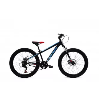 Capriolo Oxigen Disc 24" gyerek kerékpár Fekete-Kék