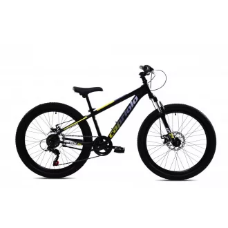   Capriolo Oxigen Disc 24" gyerek kerékpár Fekete-Sárga