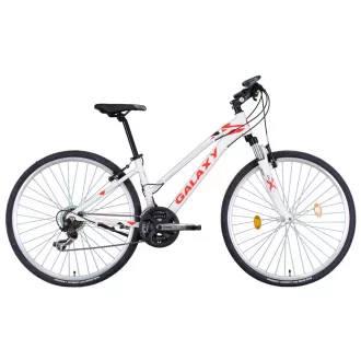 Galaxy TL820 férfi Trekking kerékpár Fehér-Piros