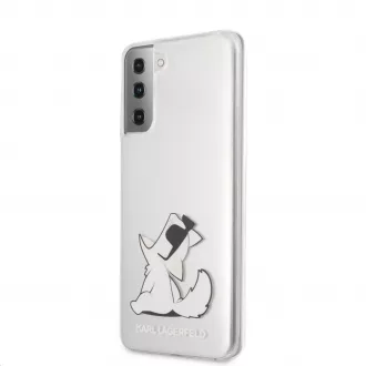   Karl Lagerfeld tok átlátszó KLHCS21MCFNRC Samsung Galaxy S21+ készülékhez