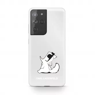   Karl Lagerfeld tok átlátszó KLHCS21LCFNRC Samsung Galaxy S21 Ultra készülékhez