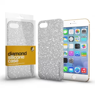   XPRO™ Szilikon tok Diamond Ezüst Samsung Galaxy A22 4G készülékhez