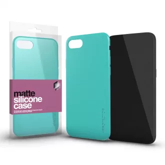   XPRO™ Szilikon matte tok ultravékony mentazöld Samsung Galaxy A22 4G készülékhez