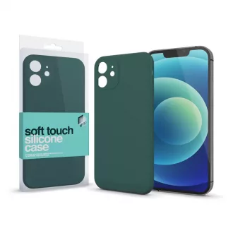   XPRO™ Soft Touch szilikon tok Slim sötétzöld Samsung Galaxy A02s készülékhez