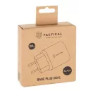 Tactical PD 20W Töltő adapter USB-A+C fekete 