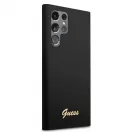 Guess tok fekete GUHCS23LSLSMK Samsung Galaxy S23 Ultra készülékhez