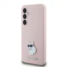Karl Lagerfeld tok pink KLHCS23FESMHCNPP Samsung Galaxy S23 FE készülékhez