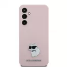 Karl Lagerfeld tok pink KLHCS23FESMHCNPP Samsung Galaxy S23 FE készülékhez