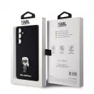 Karl Lagerfeld tok fekete KLHCS23FEMHKNPK Samsung Galaxy S23 FE készülékhez
