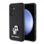 Karl Lagerfeld tok fekete KLHCS24SPSAKCMPK Samsung Galaxy S24 készülékhez