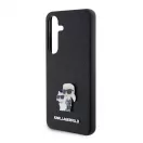 Karl Lagerfeld tok fekete KLHCS24SPSAKCMPK Samsung Galaxy S24 készülékhez
