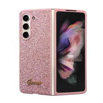   Guess tok rózsaszín csillámos GUHCZFD5HGGSHP Samsung Galaxy Z Fold 5 készülékhez