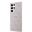 Guess MagSafe tok rózsaszín GUHMS24LG4GFRP Samsung Galaxy S24 Ultra készülékhez