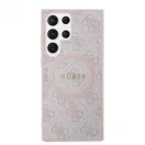 Guess MagSafe tok rózsaszín GUHMS24LG4GFRP Samsung Galaxy S24 Ultra készülékhez