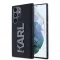 Karl Lagerfeld tok fekete KLHCS23L3DMBKCK Samsung Galaxy S23 Ultra készülékhez