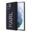 Karl Lagerfeld tok fekete KLHCS23L3DMBKCK Samsung Galaxy S23 Ultra készülékhez