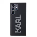 Karl Lagerfeld tok fekete KLHCS23L3DMBKCK Samsung Galaxy S23 Ultra készülékhez