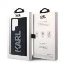 Karl Lagerfeld tok fekete KLHCS23L3DMBKCK Samsung Galaxy S23 Ultra készülékhez