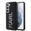 Karl Lagerfeld tok fekete KLHCS23S3DMBKCK Samsung Galaxy S23 készülékhez