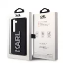 Karl Lagerfeld tok fekete KLHCS23S3DMBKCK Samsung Galaxy S23 készülékhez