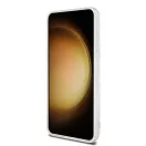 Karl Lagerfeld tok átlátszó KLHMS23SHFCKNOT Samsung Galaxy S23 készülékhez