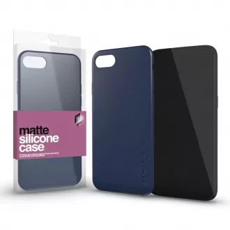   XPRO™ Szilikon matte tok ultravékony sötétsötétkék Samsung Galaxy A15 készülékhez