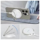 Tech-Protect QI15W-A33 Mágneses MagSafe Vezeték nélküli Töltő Fehér