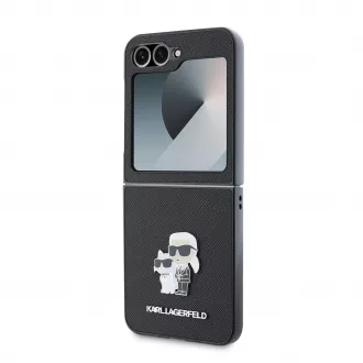   Karl Lagerfeld tok fekete KLHCZF6SAPKCNPK Samsung Galaxy Z Flip 6 készülékhez