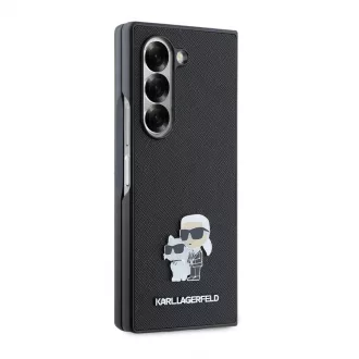   Karl Lagerfeld tok fekete KLHCZFD6SAPKCNPK Samsung Galaxy Z Fold 6 készülékhez