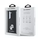 Karl Lagerfeld tok fekete KLHCZFD6SAPKCNPK Samsung Galaxy Z Fold 6 készülékhez