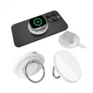 Xpro MagSafe 3in1 Univerzális Vezeték Nélküli Töltős Ujjgyűrű, 15W Fehér