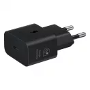 Samsung Töltő szett USB-C adapter QC Type-C kábellel 25W fekete (EP-T2510XBE)