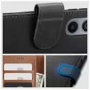  Tech-Protect fekete Waller Book / Flip tok kártyatartóval Samsung Galaxy A16 készülékhez