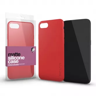   XPRO™ Szilikon matte tok ultravékony piros Samsung Galaxy A06 készülékhez