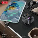 XO BCC17 FM Transzmitter Autós Töltő 30W