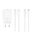 XO CE32 Hálózati töltő szett 1*USB-C PD20W + USB-C kábellel