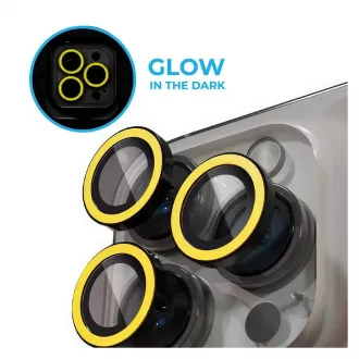   XPRO™ Luminous Prémium Kameravédő Üveg Apple iPhone 17 készülékhez - Citromsárga