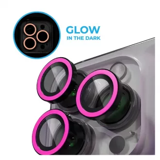   XPRO™ Luminous Prémium Kameravédő Üveg Apple iPhone 17 készülékhez - Pink
