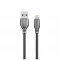 Forever Tornado USB–Lightning kábel 1,0 m 3A fekete