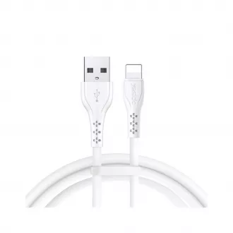   YESIDO CA71 USB/LIGHTNING kábel 1 m 2 A 20 darabos csomag fehér