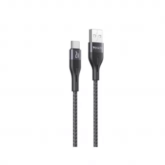 YESIDO CA121 18W USB/Type-C kábel 1 m 2 A fekete