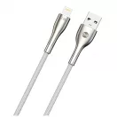 Forever Sleek USB–Lightning kábel 1,0 m 2,4 A fehér