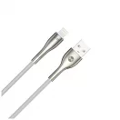 Forever Sleek USB–Lightning kábel 1,0 m 2,4 A fehér