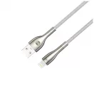 Forever Sleek USB–Lightning kábel 1,0 m 2,4 A fehér