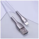 Forever Sleek USB–Lightning kábel 1,0 m 2,4 A fehér