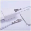 Forever Sleek USB–Lightning kábel 1,0 m 2,4 A fehér