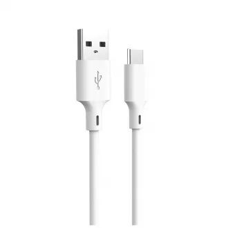   Forever Recycling USB-A – USB-C kábel 1,5 m 3A KR60-AC-00 fehér