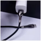 Forever Sleek USB–USB-C kábel 1,0 m 3A fekete